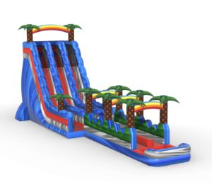 La Glissade Arc-En-Ciel Aquatique (PVC)