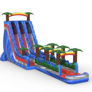 La Glissade Arc-En-Ciel Aquatique (PVC)